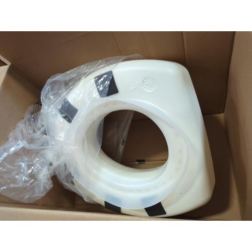 White Elevated Toilet Seat