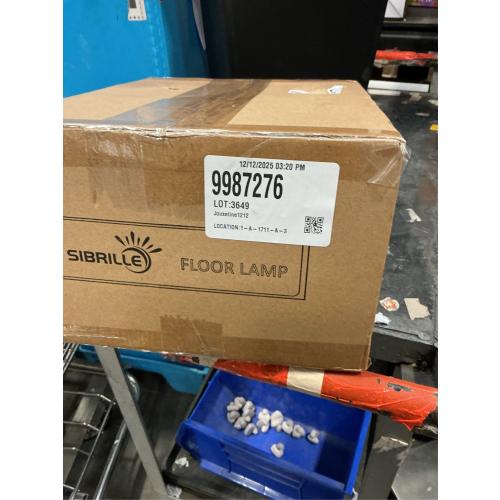 Floor Lamp with Linen Shade, Dimmable Tall Standing Lamp with Remote Control & 3 Color Temperatures, Modern Floor Lamps for Living Room Bedroom Office Corner, 9W LED Bulb Included