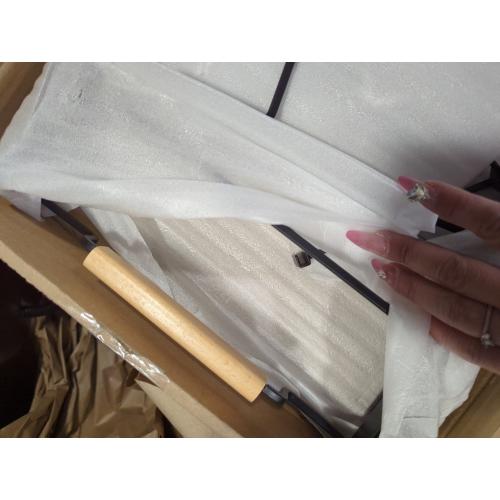 KES Pull Out Cabinet Organizer, 12 Wide Kitchen Bathroom Cabinet Drawer Heavy Duty Under Cabinet Slide Out Organizer Storage Shelves, Wooden Handle with Soft Close Black, KPO501W30D53-BK