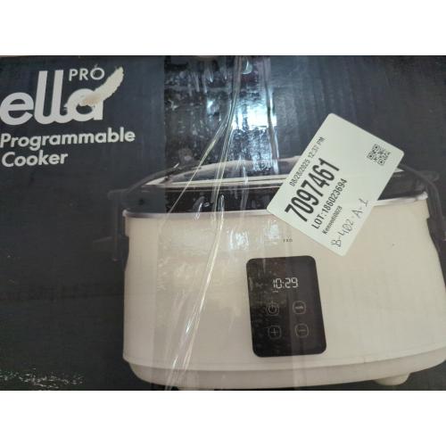 Oatmilk Programmable 5-qt. Slow Cooker - Oatmilk by bella PRO