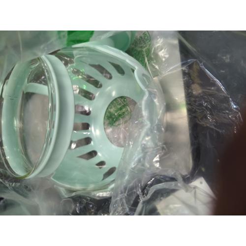 Ecolution Patented Micro-Pop Microwave Popcorn Popper with Temperature Safe Glass, 3-in-1 Lid Measures Kernels and Melts Butter, Made Without BPA, Dishwasher Safe, 3-Quart, Aqua