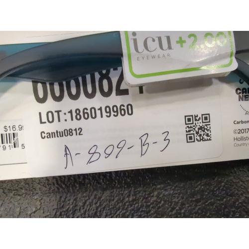 ICU Eyewear Cotati Reading Glasses - Retro Teal  2.00