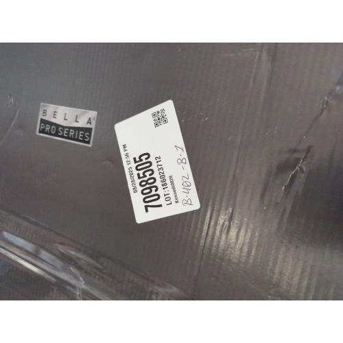 Silver Bella PRO - 12-in-1 6-Slice Toaster Oven   33-qt. Air Fryer with French Doors - Stainless Steel