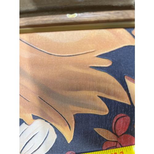 Aurlan Tropical Beach Sunset Framed Wall Art(16x24), 3PCS Coastal Ocean Island Canvas Artwork, Vintage Seascape Landscape Scenery Decor Prints for Office Home (Little Damaged; see the pictures)