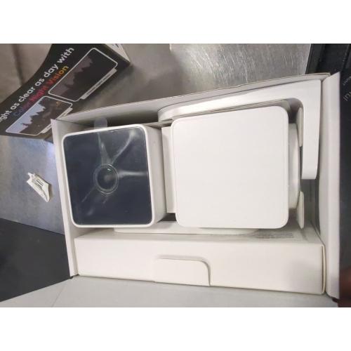 Wyze Cam Pan v3 Indoor/Outdoor Wired Security Camera with Pan/Tilt/Zoom - White