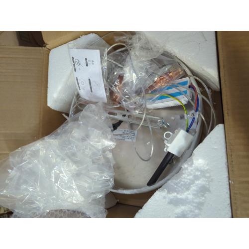 Pendant Lights Modern Crystal Chandeliers Hanging Light Fixture for Kitchen Island Sphere Pendant Light,Adjustable Chandelier for Dining Room,Foyer,Living Room Entryway