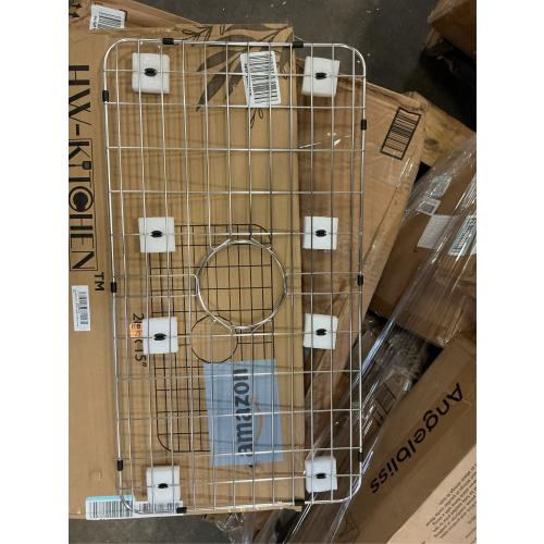 28 x 15 Sink Protector - Stainless Steel Rack - Drying Rack - Kitchen Sink Protector - Farm Sink Rack