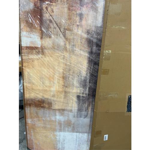 Wall Art Abstract Wall Decor Yellow Black Ink Canvas Painting Modern Artwork for Living Room Bedroom Dining Room Home Office Decor 30x60 with Framed