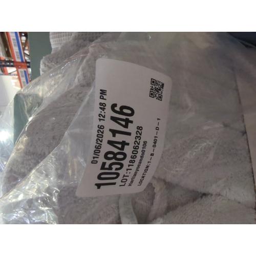 Haven Waffle Large/X-Large Organic Cotton Robe in Lunar Rock