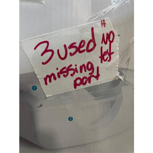 Munchkin Bright & Warm Wipe Warmer - White ( missing part ) no test