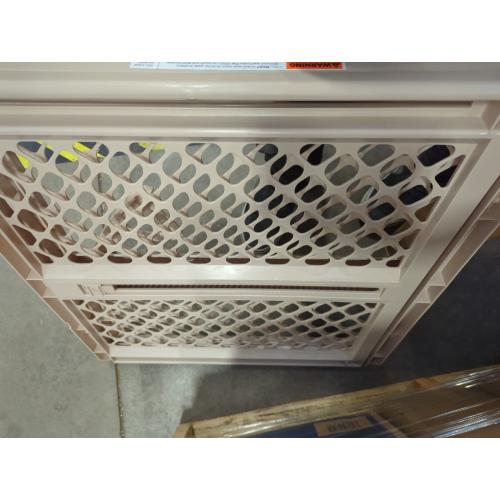 Toddleroo by North States - Supergate Ergo Baby Gate: Plastic Baby Gate for Stairs & Doorways - Adjustable Indoor Safety Gate - Made in USA - 26 to 42 Inches Wide - 26 Inches Tall - Sand