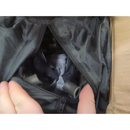 Color Grey Pamo Babe Portable Crib Baby Playpen with Mattress and Carry Bag Grey