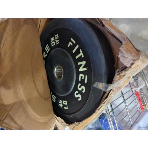 Signature Fitness 1-Inch Cast Iron Barbell Set, Including Weight Plates and 7FT Barbell Set, Multiple Packages