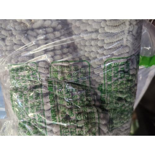 Yeaban Dark Gray Bathroom Rugs – Thick Chenille Bath Mats | Absorbent and Washable Bath Rug Non-Slip, Plush and Soft Rugs for Bathroom, Shower, Sink - 17 x 24