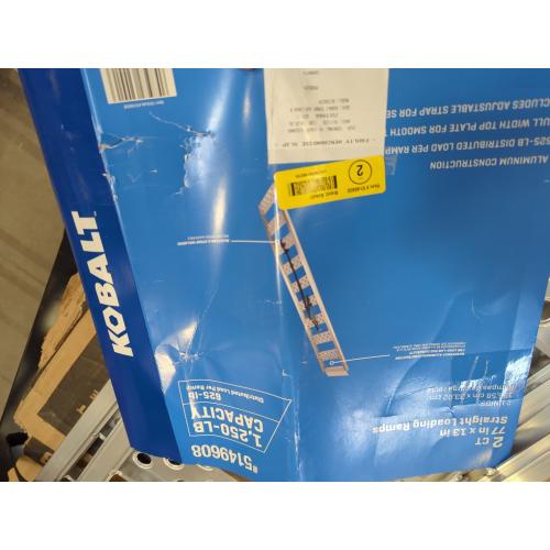 Kobalt 2pk 1.09-ft x 6.41-ft 1250-lb Capacity Loading Ramp