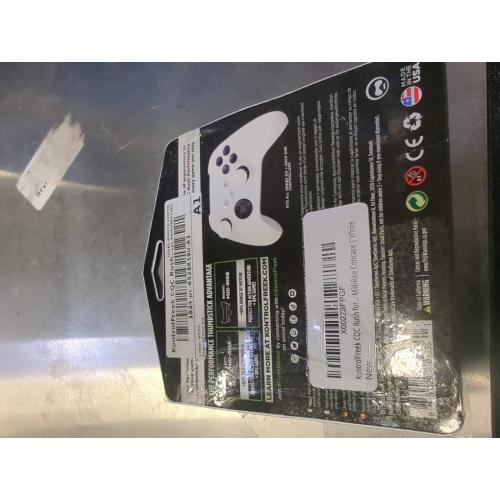 White KontrolFreek CQC Rush for Xbox One and Xbox Series X Controller | Performance Thumbsticks | 2 Mid-Rise Concave | White