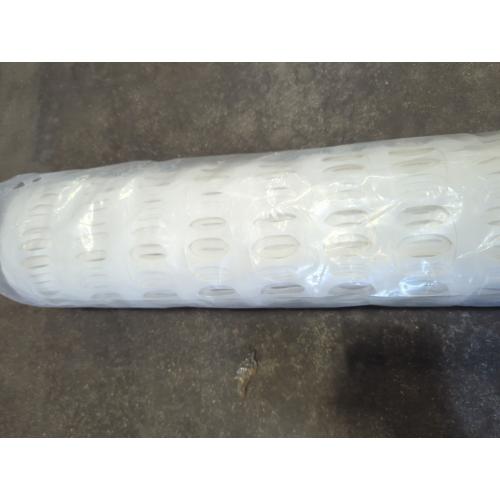 ZEBRO 4' x 100' White Plastic Garden Fence Roll – Light Duty Mesh Fencing for Temporary Fence, Snow, Garden Netting, Animal Barrier, Agricultural Fencing & Lawn Protection