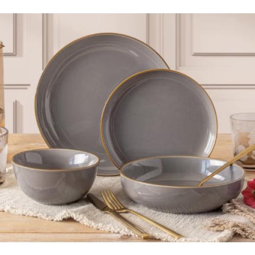 over&back Options 16-piece Dinnerware Set