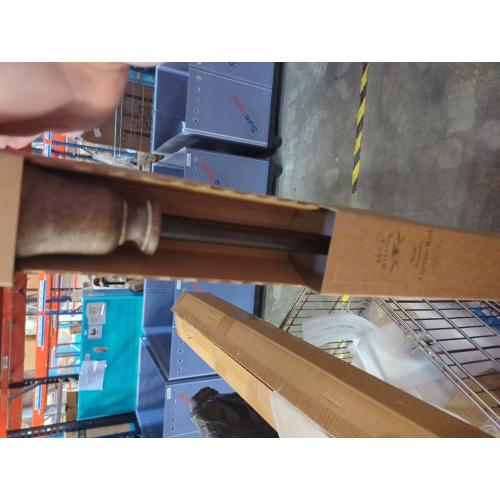 Bee & Willow Selah 48 to 84-Inch Adjustable Curtain Rod Set in Oak