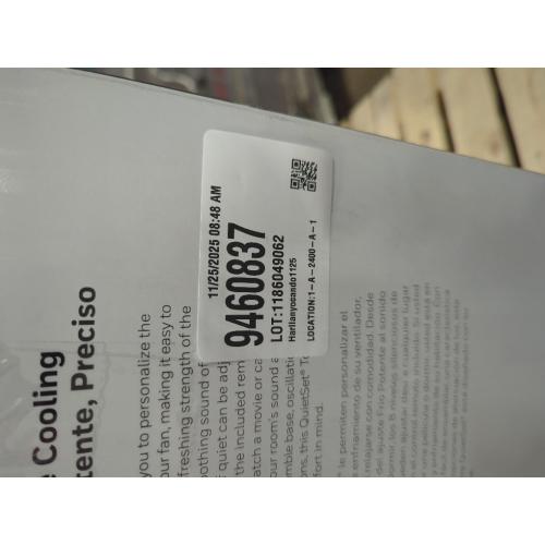 Honeywell QuietSet 40 in. H 8 speed Oscillating Tower Fan Remote Control