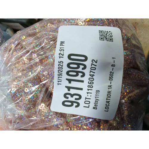 Size S....Women's Elegant Sequin Glitter Bodycon Stretchy Tassel Sleeve Cocktail Party Dress