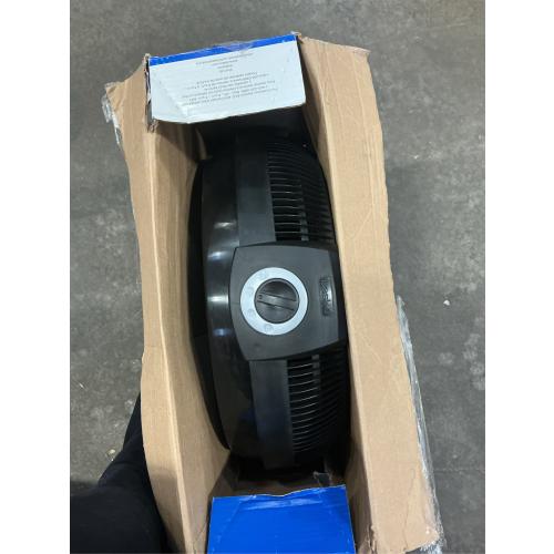 Lasko 20 in. 3 Speeds Cyclone Floor Fan in Black with 90 Degrees Tilt Adjustment, Built-In Carry Handle, Wall Mountable