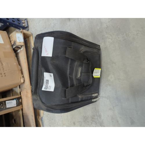 Amazon Basics Underseat Carry On Luggage with Wheels - 14 Rolling Travel Bag, Black