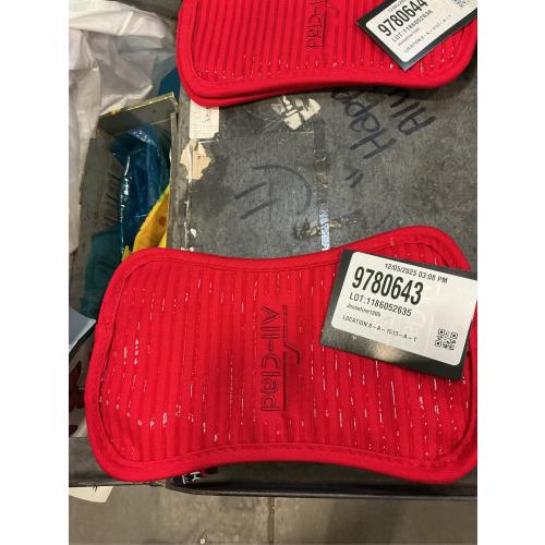 All-Clad Textiles Deluxe Heat and Stain Resistant Pot Holder. Silicone Treated Heavyweight 100-Percent Cotton Twill Hot Pad, Machine Washable, 6-inches by 10-inches, Chili Red