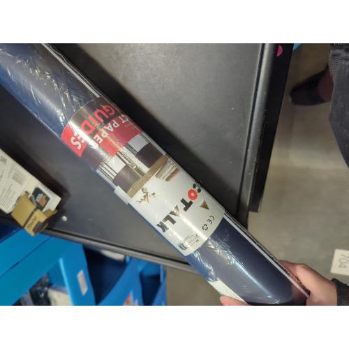 Decotalk 17.7x400 Inch Navy Wallpaper Peel and Stick Dark Blue Wallpaper Removable Dark Blue Contact Paper for Cabinets, Solid Blue Wallpaper for Bedroom Solid Blue Wall Paper Self Adhesive