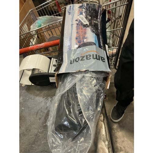 Foldable Motorcycle Gel Seat Cushion, Large 3D-Honeycomb Structure Shock Absorption & Breathable Motorcycle Gel Seat Pad for Long Rides (L)