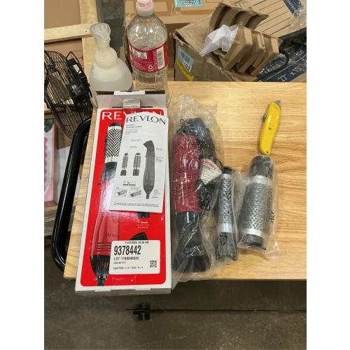 Revlon 1200W Perfect Style Hot Air Kit | Style, Curl, and Volumize, 3 Piece Set