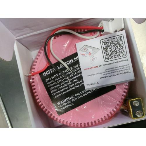 X-Sense Hardwired Combination Smoke and Carbon Monoxide Detector, Hardwired Interconnected Smoke and CO Detector Alarm with Replaceable Battery Backup, XP04, 1-Pack