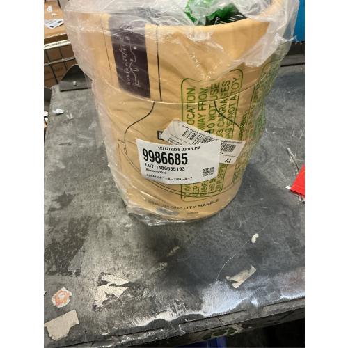 Gusto Nostro Marble Wine Chiller Bucket - 750ml Wine Bottle Cooler and Champagne Chiller for Party, Kitchen, Bar Cart Decor to Chill & Keep Bottles Cold with Unique Wine Lovers Gift Box (White)