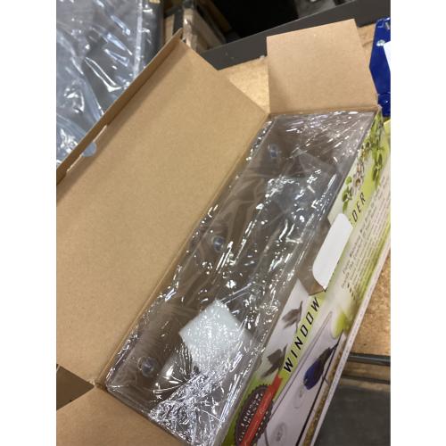 Nature's Hangout Clear Window Bird Feeder Weatherproof Bird House, Window Bird Feeders with Strong Suction Cups, Large Outdoor Bird Feeder, Wild Bird Feeders,5 Inch