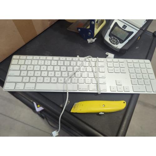 Apple Wired Keyboard with Numeric Keypad Compatible with Mac OS X v.10.6.8 & later Versions (MB110LL/B)
