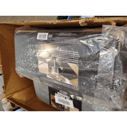 All-Clad Premium Reversible Dish Drying Mat for Kitchen: 16 x 28 Ultra-Absorbent, Long-Lasting, No Condensation, and Oversized for Large Pots and Pans - 3 Pack, Black