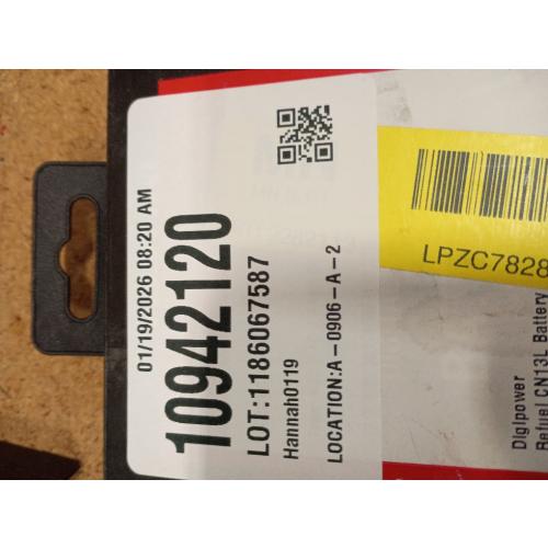 Digipower - Digital Camera Replacement Battery for Canon NB-13L Battery Pack