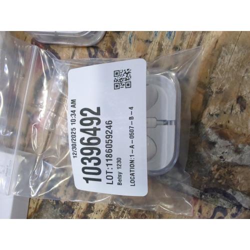 Apple EarPods Headphones with 3.5mm Plug, Wired Ear Buds with Built-in Remote to Control Music, Phone Calls, and Volume