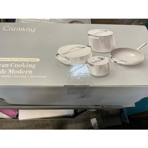Cookware  8-Piece Ceramic Nonstick Cookware Set in Gray