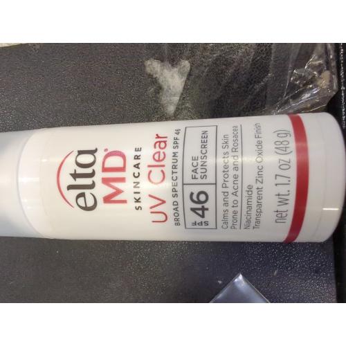 1.7oz EltaMD UV Clear Face Sunscreen SPF 46, Oil-Free Sunscreen with Zinc Oxide, Dermatologist Recommended