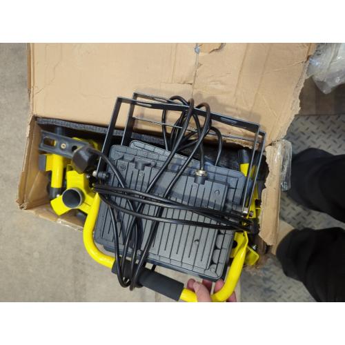 180W 20000 Lumen Dual-Head LED Work Light with Tripod Stand, 4 Brightness Adjustable, IP 65 Waterproof 10 Ft Power Cord