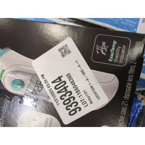 Braun White Ear and Forehead Infrared Thermometer 1 pk