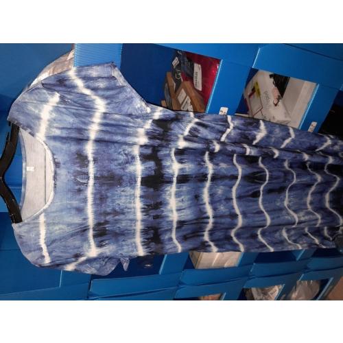 AHAIJ Women Summer Casual Maxi Dress Floral Printed Loose Pockets Short Sleeve Split Boho Dresses