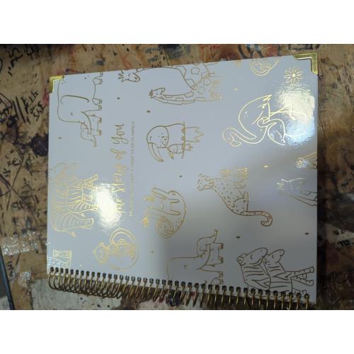 bloom daily planners New Pregnancy and Baby's First Year Calendar Planner & Keepsake Journal with Stickers - Hardcover Scrapbook Memory Book Organizer - (Undated) 8” x 10 - The Story of You