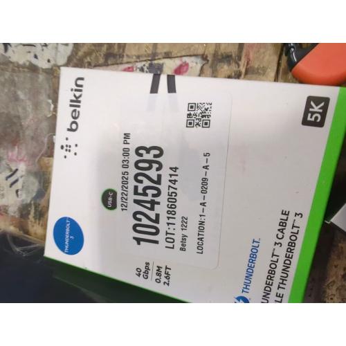 Belkin Thunderbolt 3 Cable, F2CD084