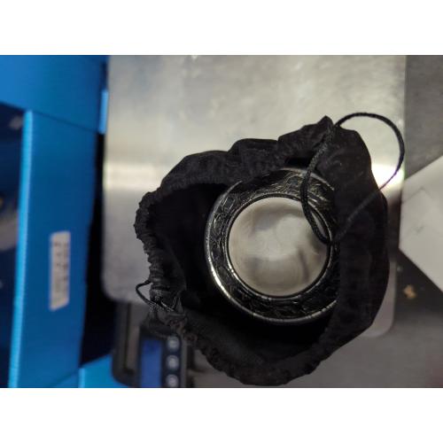 eSplanade Cremation Urn Memorial Container Jar Pot | Metal Burial Urns | Keepsake for Ashes | Brass - White - 6 Inches (Medium)