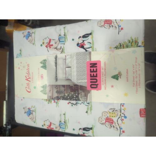 Cath Kidston London Queen Sheet Set