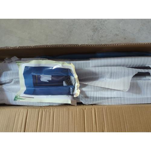 Blue Fitting Room Clothing Store Clothing Store Fitting Room, Simple Mobile Track Locker Room for Office Gym, Protection Privacy Partition Temporary Shelter with Shade Cover