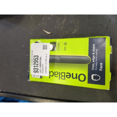 Norelco Philips OneBlade 360 Hybrid Face, Electric Beard Trimmer and Shaver, with 360 Blade Technology, 1x 360 Blade for Face, 5in1 Adjustable Comb, Model QP2724/90