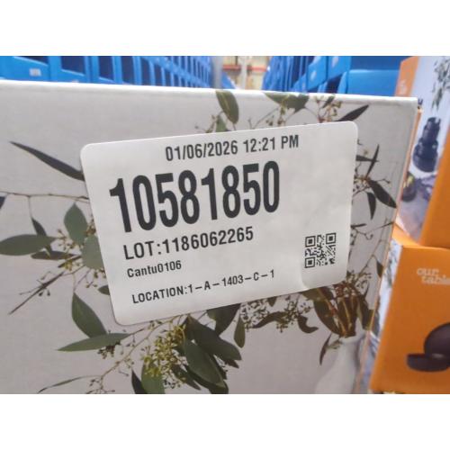 Our Table Landon 16-Piece Dinnerware Set in Pepper